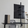 Digitus Desk Mount | DA-90438 | Regulējams augstums, rotācija, slīpums, pagriešana | 17-32