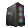 Deepcool CC560 MESH V2 | Melns | Mid Tower | ATX PS2