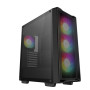 Deepcool CC560 MESH V2 | Melns | Mid Tower | ATX PS2