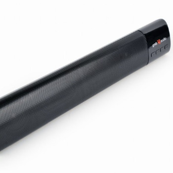 Gembird | Bluetooth skaņas josla | SPK-BT-BAR400-01 | 5 W | Bluetooth | Bezvadu savienojums | Pārnēsājams | Melns