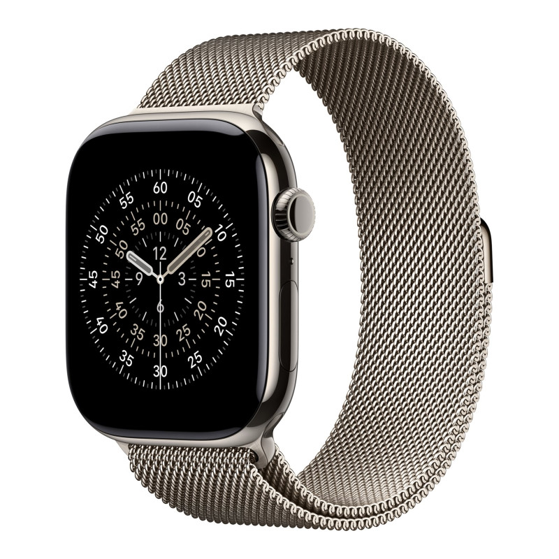 Apple 46mm Natural Milanese Loop - M/L | Apple
