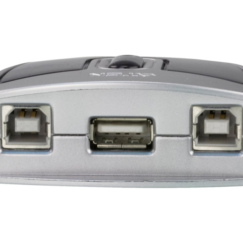 Aten | 2-Portu USB 2.0 perifērijas slēdzis | US221A-AT