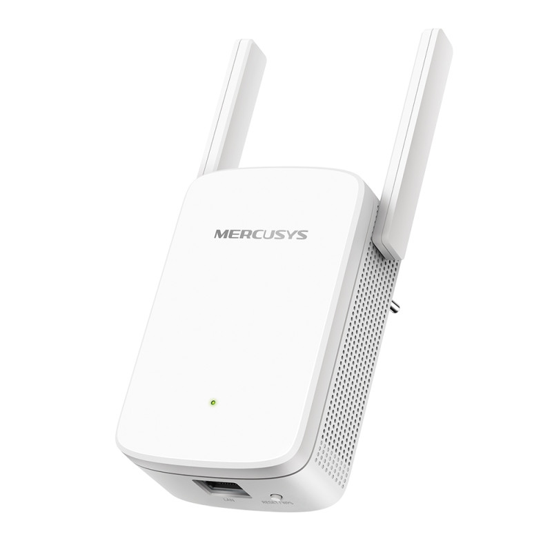 Mercusys | AC1200 Wi‑Fi signāla pastiprinātājs | ME30 | 802.11ac | 2GHz/5GHz | 867+300 Mbit/s | 10/100 Mbit/s | Ethernet LAN (RJ-45) 1 ports | MU‑MiMO Nav | nav PoE | Antenas tips 2x ārējās