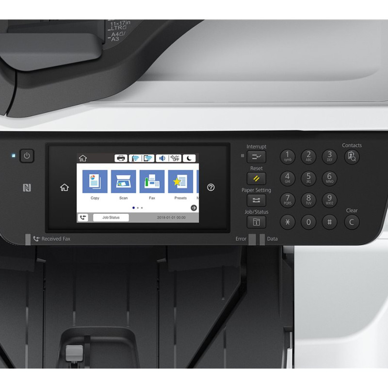 Epson | Daudzfunkcionāls printeris | WF-C8610DWF | Tintes | Krāsains | All-in-One | A3 | Wi-Fi | Pelēks/Melns