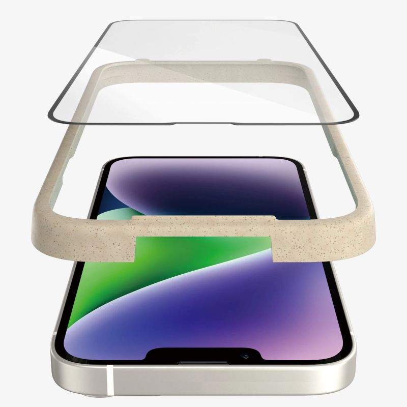 PanzerGlass | Ekrāna aizsargstikls | Apple | iPhone 14 Plus/13 Pro Max | Stikls | Caurspīdīgs | Ultra-Wide Fit; Viegla uzstādīšana; Pretpirkstu nospiedumušanai noturīgs