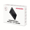 AXAGON Skrūvju brīva alumīnija USB 3.2 Gen 1 - SATA 6G ārējā kārba 2.5