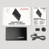 AXAGON Skrūvju brīva alumīnija USB 3.2 Gen 1 - SATA 6G ārējā kārba 2.5