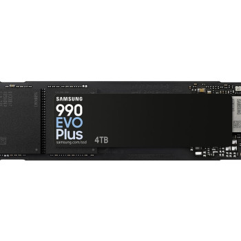 Samsung 990 EVO Plus | 4000 GB | SSD formfaktors M.2 2280 | Cietvielu disks saskarne PCIe 4.0 x4/5.0 x2 NVMe 2.0 | Lasīšanas ātrums 7250 MB/s | Rakstīšanas ātrums 6300 MB/s