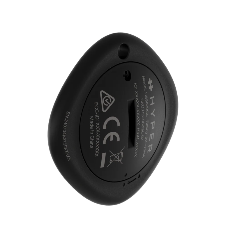 Hyper | HyperShield Universal Find My Locator/Tracker | HS5800BKGL | Black