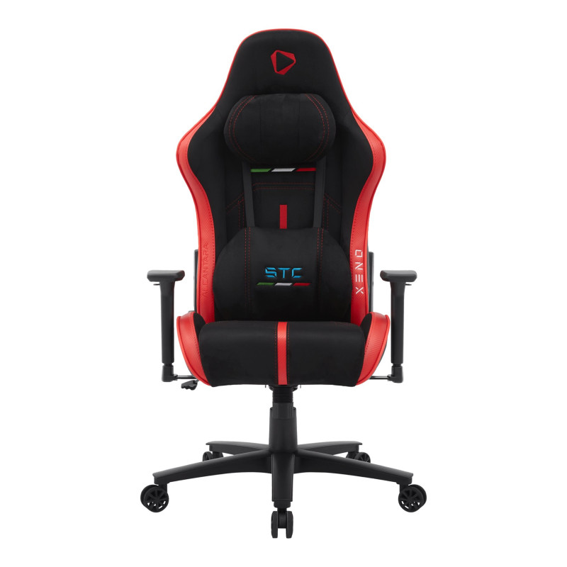 Onex AirSuede | Onex | Spēļu krēsli | STC Alcantara L sērija | Melns/Sarkans