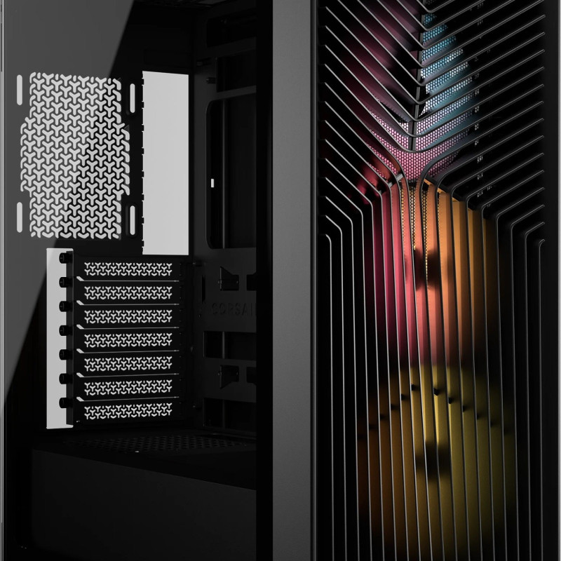 Corsair PC korpuss | 3200D RS | Melns | Mid-Tower