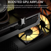 Corsair PC korpuss | 3200D RS | Melns | Mid-Tower