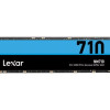 Lexar | M.2 NVMe SSD | NM710 | 500 GB | SSD formfaktors M.2 2280 | Cietvielu disks interfeiss PCIe Gen4x4 | Nolasīšanas ātrums 5000 MB/s | Rakstīšanas ātrums 2600 MB/s