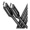 AXAGON | NewGEN+ USB-C to USB-C 4 Gen 3×2/240 W cable, 0.5 m | BUCM4X-CM05AB