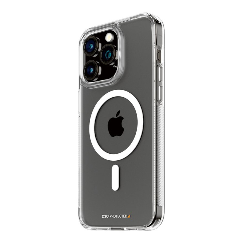 PanzerGlass Aizmugures vāks | Apple | iPhone 15 Pro Max | Termoplastiskais poliuretāns (TPU), D3O Bio | Caurspīdīgs | MagSafe