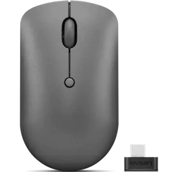 Lenovo | Wireless Compact Mouse | 540 | Wireless | Red optical sensor | 2.4G Wireless via USB-C receiver | Storm Grey | 1 year(s)