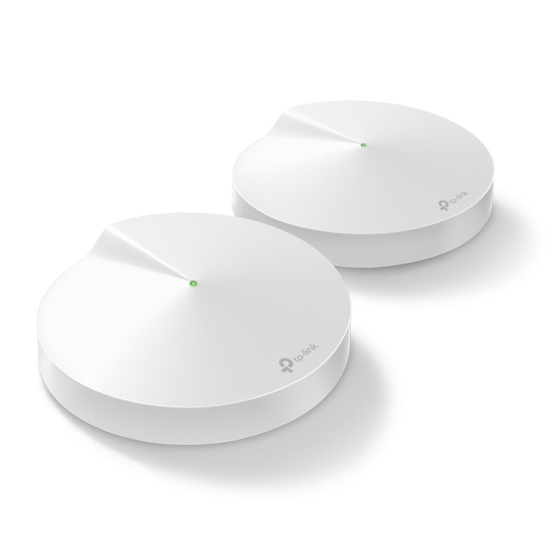 TP-LINK | Home Mesh Wi-Fi System | Deco M9 Plus (2-Pack) | 802.11ac | 400+867+867 Mbit/s | 10/100/1000 Mbit/s | Ethernet LAN (RJ-45) porti 2 | Mesh atbalsts Jā | MU-MIMO Jā | Nav mobilā platjosla | Antenas tips 8xiekšējās | 1xUSB 2.0