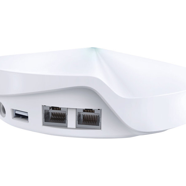 TP-LINK | Home Mesh Wi-Fi System | Deco M9 Plus (2-Pack) | 802.11ac | 400+867+867 Mbit/s | 10/100/1000 Mbit/s | Ethernet LAN (RJ-45) porti 2 | Mesh atbalsts Jā | MU-MIMO Jā | Nav mobilā platjosla | Antenas tips 8xiekšējās | 1xUSB 2.0
