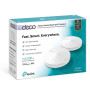 TP-LINK | Home Mesh Wi-Fi System | Deco M9 Plus (2-Pack) | 802.11ac | 400+867+867 Mbit/s | 10/100/1000 Mbit/s | Ethernet LAN (RJ-45) porti 2 | Mesh atbalsts Jā | MU-MIMO Jā | Nav mobilā platjosla | Antenas tips 8xiekšējās | 1xUSB 2.0