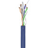 Goobay | CAT 6A tīkla kabelis, U/UTP, 100 m | 96096 | U/UTP | Zils