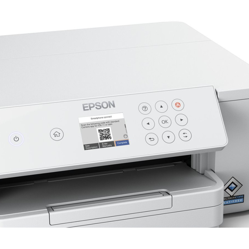 Epson | Printeris | WF-M4119DW | Tintes | Melnbalts | Wi-Fi | Balts