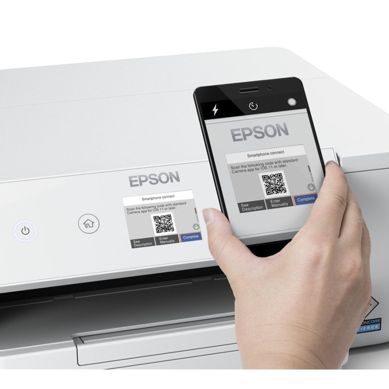 Epson | Printeris | WF-M4119DW | Tintes | Melnbalts | Wi-Fi | Balts