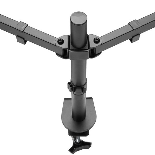 Goobay Dual Monitor Mount Flex | Grozāms, Slīdošs, Rotējošs | 17-32