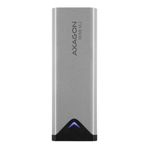 AXAGON External SuperSpeed+ USB-C metal box for M.2 NVMe SSD disks having sizes of up 42 to 80 mm | EEM2-UG2