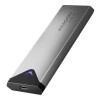 AXAGON External SuperSpeed+ USB-C metal box for M.2 NVMe SSD disks having sizes of up 42 to 80 mm | EEM2-UG2
