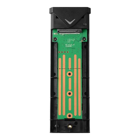 AXAGON External SuperSpeed+ USB-C metal box for M.2 NVMe SSD disks having sizes of up 42 to 80 mm | EEM2-UG2