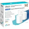 TP-LINK | AX3000 Visas mājas Mesh Wi‑Fi 6 sistēma | Deco X60 (3 komplekts) | 802.11ax | 575+2400 Mbit/s | Ethernet LAN (RJ-45) porti 2 | Mesh atbalsts Jā | MU‑MIMO Jā | Antenas tips Iekšējā