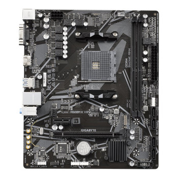 Gigabyte | A520M K V2 1.0 M/B | Procesoru saime AMD | Procesora ligzda AM4 | DDR4 DIMM | Atmiņas sloti 2 | Atbalstītie cietā diska interfeisi SATA, M.2 | SATA savienotāji 4 | Čipsets AMD A520 | Micro ATX