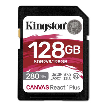 Kingston | UHS-II Video Speed Class (V60) | 128 GB | SD | Flash atmiņas klase Class 10, UHS-II, U3, V60