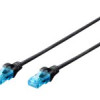Komunācijas kabelis | DK-1512-005/BL | 2x RJ45 (8P8C) savienotāji. Struktūra: 4 x 2 AWG 26/7, tinumu pāris. Aizsargi ar saliekuma aizsardzību, stiepšanās atbalstu un aizslēga aizsardzību.
