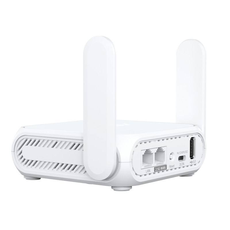 Asus | Dual-band WiFi 7 Travel Router | RT-BE58 Go | 802.11be | 688/2882 Mbit/s | Mesh Support Yes | MU-MiMO Yes | No mobile broadband | Antenna type Enternal