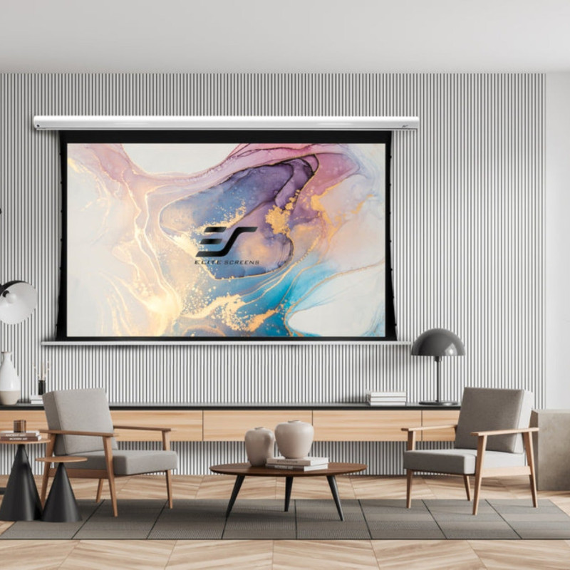 Elite Screens elektriskais projekcijas ekrāns, balts | SKT150XHW2 | Diagonāle 150