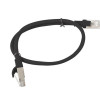 Lanberg | Patchcord CAT.6 UTP | PCU6-10CC-0050-BK | 0.5 m | Black