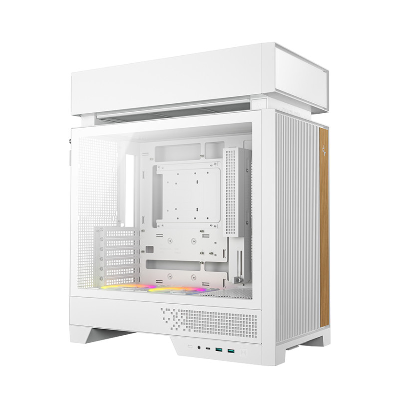 Deepcool korpuss | CL660 WH | Balts | Mid Tower