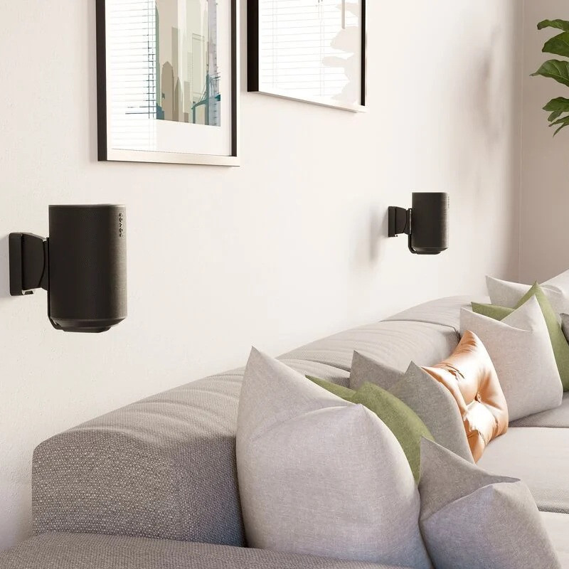 Vogels Wall mount | Speaker Wall Mount for Sonos Era 100 | Tilt, rotate | Maximum weight (capacity) 7 kg | Black