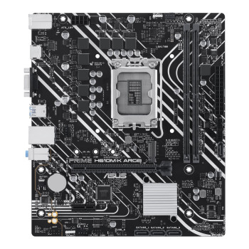 Asus | Procesora saime Intel H610 | Procesora ligzda LGA1700 Socket | 2 DIMM sloti - DDR5, bez ECC, nebuferēta | Atbalstītie cietā diska interfeisi SATA-600, 1 x M.2 | SATA savienotāju skaits 4