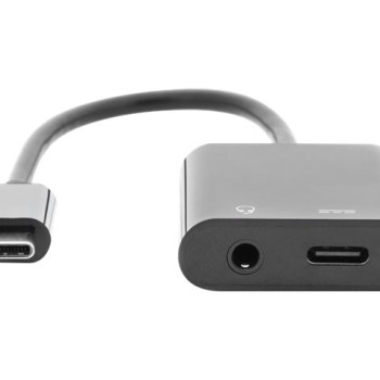 Digitus | USB Type-C adapters/konvertors, Type-C uz USB Type-C ar 3,5 mm stereo | AK-300400-002-S