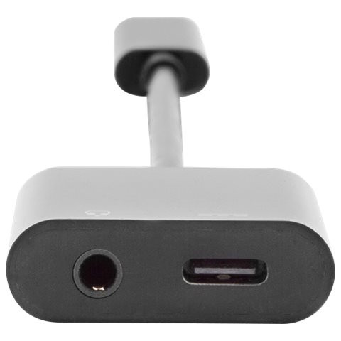 Digitus | USB Type-C adapters/konvertors, Type-C uz USB Type-C ar 3,5 mm stereo | AK-300400-002-S