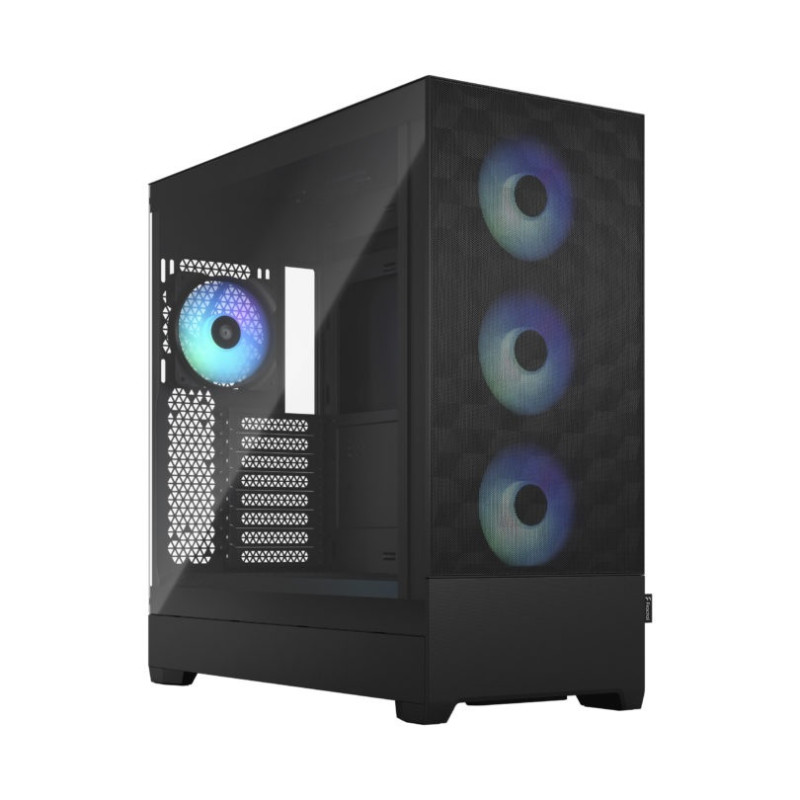 Fractal Design | Pop XL Air RGB | Sānu logs | Melns TG Clear Tint | E-ATX līdz 280 mm, ATX, mATX, Mini ITX | ATX