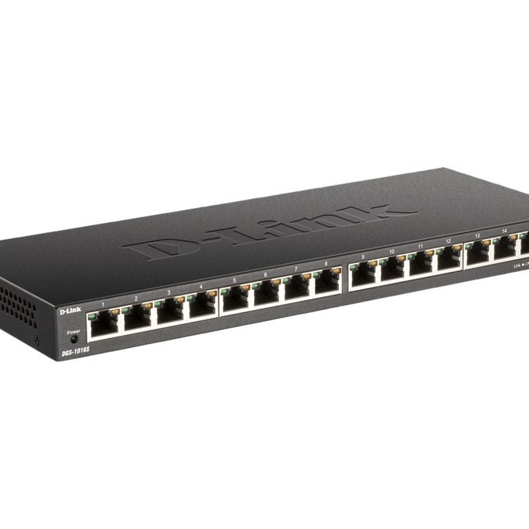 D-Link | 16-Port Gigabit Desktop Switch | DGS-1016S | Unmanaged | Desktop
