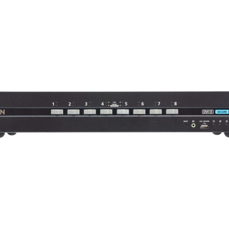 Aten | 8 portu USB DVI drošs KVM slēdzis ar CAC (PSD PP v4.0 atbilstīgs) | CS1188D4C