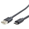 Cablexpert CCP-USB2-AMCM-1M USB 2.0 AM uz Type-C kabelis (AM/CM), 1 m | Cablexpert