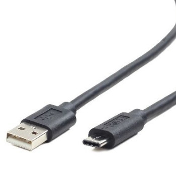 Cablexpert CCP-USB2-AMCM-1M USB 2.0 AM uz Type-C kabelis (AM/CM), 1 m | Cablexpert