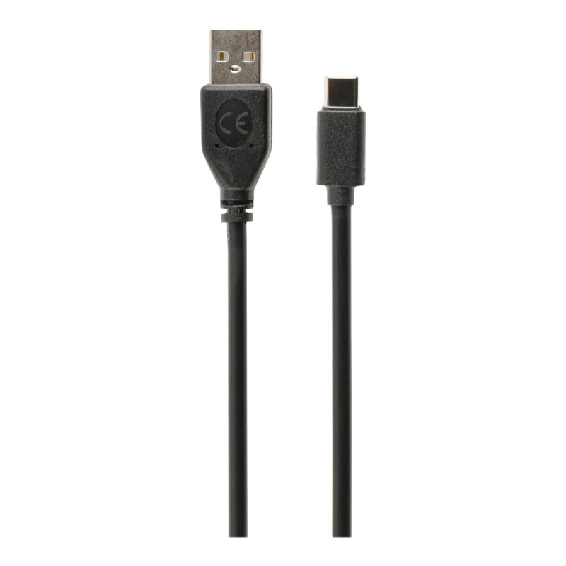 Cablexpert CCP-USB2-AMCM-1M USB 2.0 AM uz Type-C kabelis (AM/CM), 1 m | Cablexpert