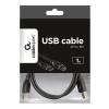 Cablexpert CCP-USB2-AMCM-1M USB 2.0 AM uz Type-C kabelis (AM/CM), 1 m | Cablexpert
