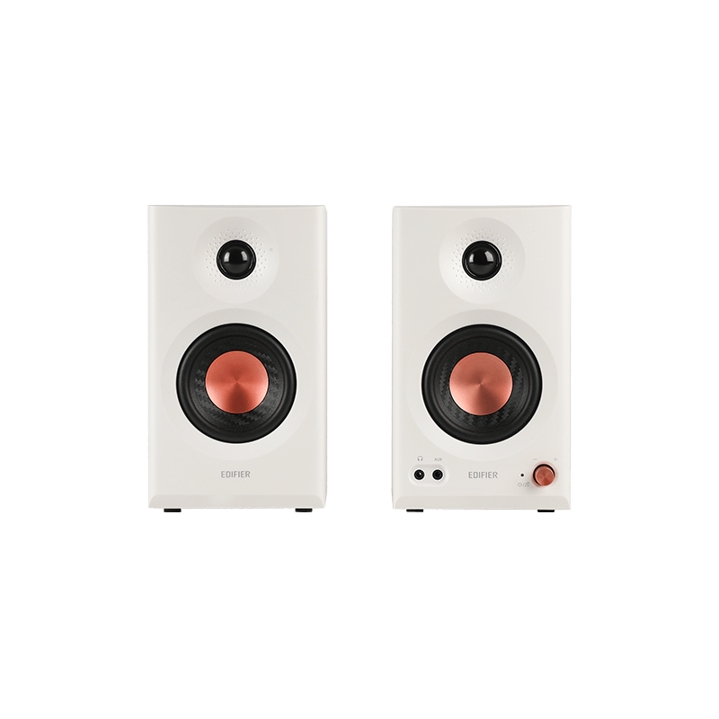 Edifier | Aktivie studijas monitoru skaļruņi | MR3 | 18 W | Bluetooth | Bezvadu savienojums | 85 dB | Balts